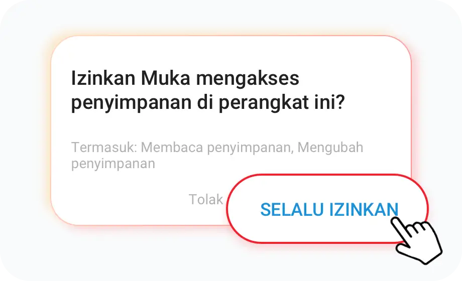 Berikan Izin